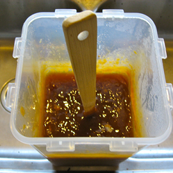 Thick-Stock Thick Stock spoon standing in stock